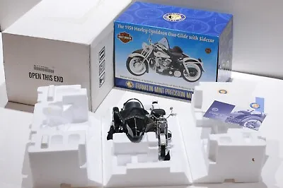 Franklin Mint 1958 Harley-davidson Duo Glide With Sider Scale 1:10 B11yf02 • $230