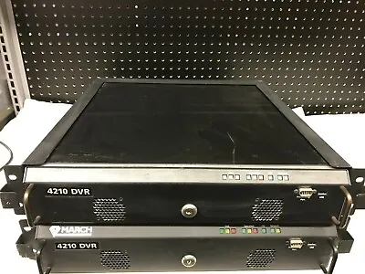 Lot Of 2 March Networks 4210 DVR 16-channel (NO HDD's) Untested • $114.95