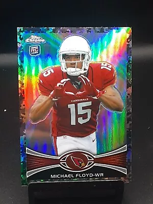 2012 Topps Chrome Military Refractors /499 Michael Floyd #166 Rookie RC Parallel • $1.99