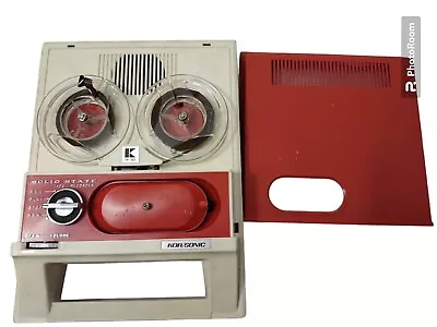 NOT WORKNG Kor Sonic Solid State Tape Recorder PORTABLE TR 101 Mini Reel To Reel • $50