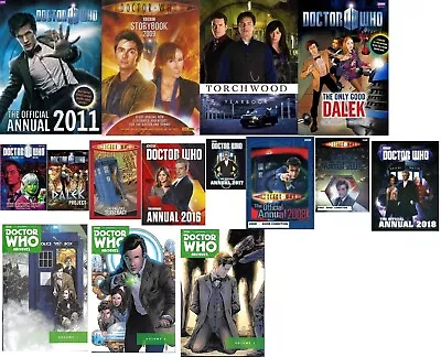 Doctor Who GRAPHIC NOVELS & ANNUALS (Assorted) • £14