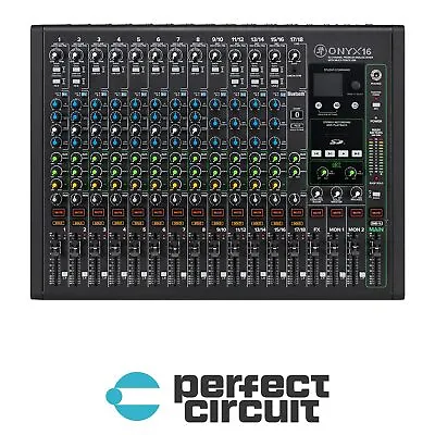 Mackie ONYX16 16-Channel Mixer + Audio Interface PRO AUDIO DEMO PERFECT CIRCUIT • $639.99