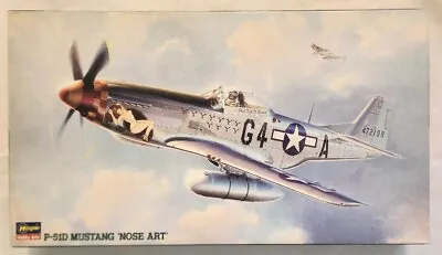 51565 Hasegawa 1/48 P-51D Mustang 'Nose Art' With Silkscreen Deals Model Kit • $46