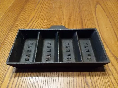 LYMAN Cast Iron Ingot Mold Casts Four 1 Pound Lead Ingots • $23