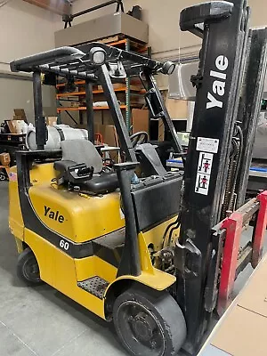 Yale 60 LP 5500lb Propane Forklift | Triple Mast | Side Shift | Runs Excellent • $11000