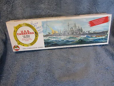 Revell / AHM -  U.S.S. Canberra Guided Missile Cruiser Kit #303 1/500   • $39.99