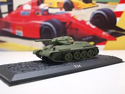 £2.99 • Buy Deagostini -  T34 Tank - 1/72  Scale Model / Combat Tank - Poor Cover