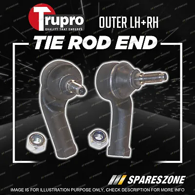 2 Pcs Trupro Outer Tie Rod Ends For Alfa Romeo 147 GTA 156 166 GT 2/1999-6/2012 • $66.95