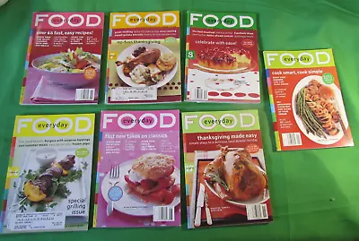 Martha Stewart Everyday Food Magazine Lot Of 7 Used • $27.99