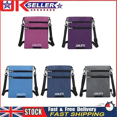 Waterproof Travel Shoulder Neck Bag Crossbody Messenger Document Passport Holder • £8.48