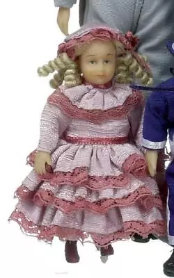 Miniature Dollhouse 1:12 Scale  Anna Clark Victorian Girl - Sd0029 • $14.95