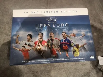 UEFA Euro 50 Classic Matches Dvd Set • £9