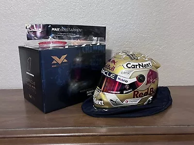 2022 World Champion Max Verstappen 1/2 Scale Red Bull F1 Helmet • $299