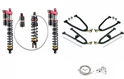 Lonestar A-Arms Elka Legacy Front Rear Shocks +1  XC Suspension Kit  Raptor 250 • $1999.85