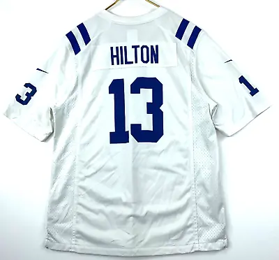 T. Y. Hilton #13 Indianapolis Colts Nike Jersey Large White Nfl Football • $33.99