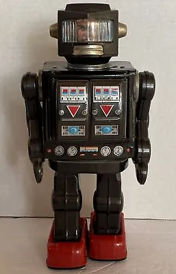 Vintage Horikawa Battery Op Space Explorer TR - 260? Astronaut Tin Robot WORKS • $250