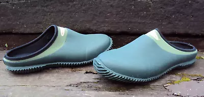 Muck Boot Co. Green Waterproof Mules Lawn Clogs Slip On Shoes Unisex UK 9 EU 43 • £19.99