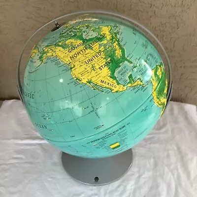 Nystrom 16  Readiness Globe Raised Terrain - Map # 33-47 Classroom Vintage VGC • $59