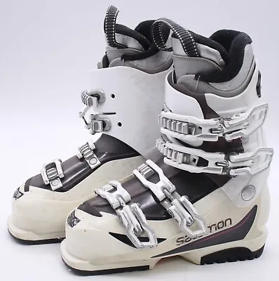 Salomon Divine R60 Womens Ski Boots - Size 6.5 / Mondo 23.5 Used • $59.99