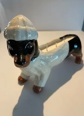 Dachshund Dog Ceramic Candle Dog Whisperer- Scent White Wood 11 Oz. • $20