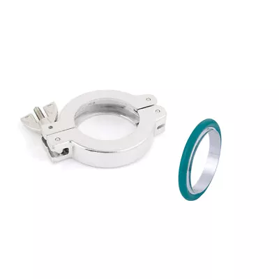$113.26 • Buy Aluminium Vacuum Clamp Ring + Aluminum Centering FKM O-ring KF50