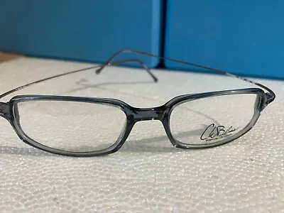 C.W. Bliss Urban Eye Glasses Frame Kenmark GR Gray Metal Plastic 49-18-140 NOS  • $16.87