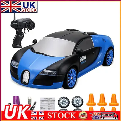 £12.49 • Buy 2023 4WD RC Drift Car 1/24 Remote Control Racing High Speed GTR RC Car Gift UK