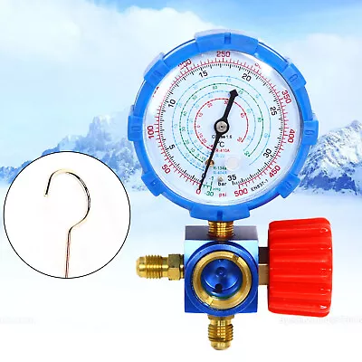 $21 • Buy 500psi Manifold Gauge Car AC Air Refrigeration Diagnostic Tool W/Visual Mirror 