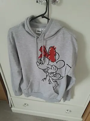 Disney Ladies Minnie Mouse Hoodie Size Xs 6/8 Oversized New Without Tags • £7.99