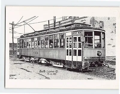 Postcard Twin City Rapid Transit Como Harriet Streetcar Line Minneapolis MN USA • $9.09