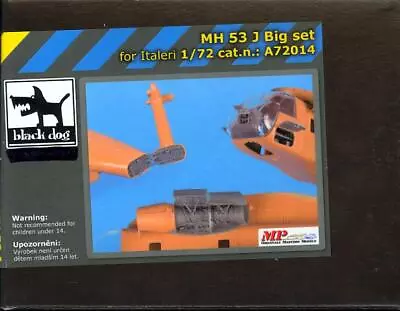 Blackdog Models 1/72 SIKORSKY MH-53J COMPLETE Resin Update Set • $24.99