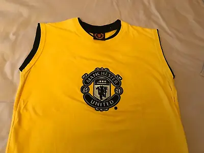 Manchester United FC RETRO  Sleeveless T-shirt. NEW. Medium • $17