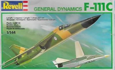 Revell 1/144 Scale USAF  F-111C Aardvark Bomber Australia Cold War • $9.56