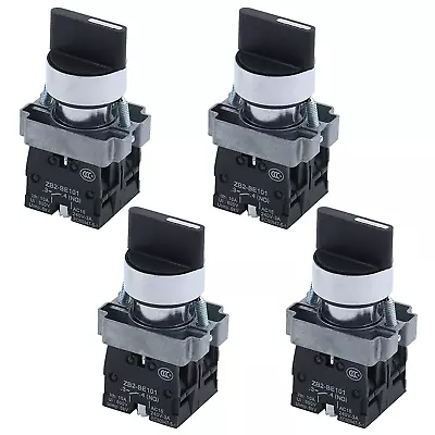 Interruptor Selector Giratorio Superior AC 600V 10A 4 Pcs 4 Pin 3 Posicion Nueva • $23.27