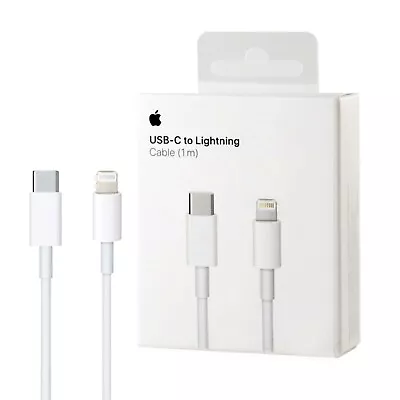 Genuine Apple IPhone 14/13/12/11 IPad USB-C To Lightning Fast Charging Cable 1m • $12.20