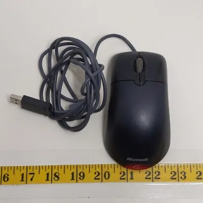 Microsoft Wheel Mouse Optical 1.1A USB PS/2 Compatible Black 4804104 OEM  • $11.74