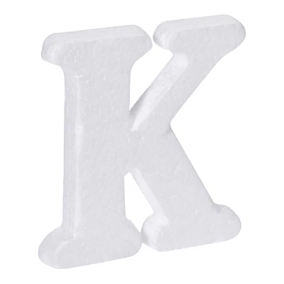 £3.45 • Buy Foam Letters K Letter EPS White Polystyrene Letter Foam 100mm/4 Inch