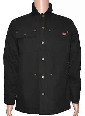 $37.99 • Buy Wrangler 11205 NEW Men's Relaxed Fit Blanket-Lined Flex Barn Canvas Chore Jacket