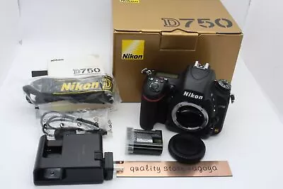 [Excellent]   Nikon D750 24.3MP Digital SLR Camera Body Boxed From Japan • $1277.12