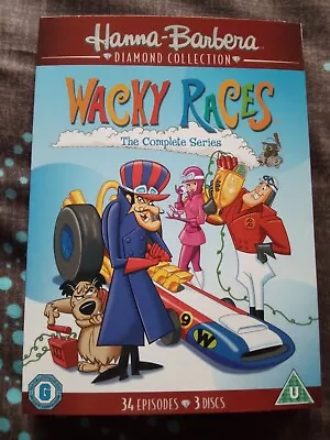 Wacky Races - DVD - Complete Series - 34 Episodes - Hanna Barbera • £3.99