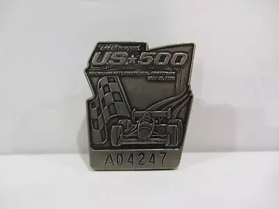 1996 US 500 SILVER BADGE WITH BOX MICHIGAN INTERNATIONAL SPEEDWAY Indy 500 • $9.99