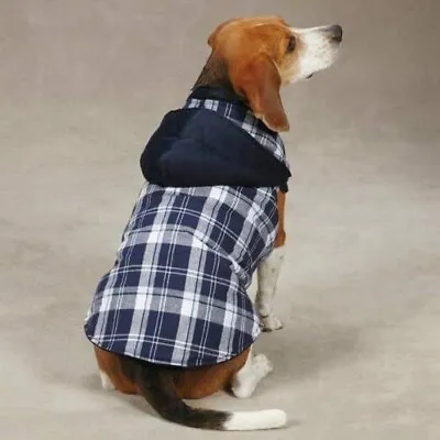 $19.67 • Buy Zack And Zoey Woodland Jacket, Reversible Dog Coat W/ Hood And Pocket, Large Pet