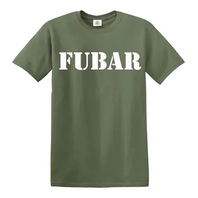 British Army Fubar T-shirt Mens Short Sleeve Military Slang Mash Ladies Tee • £12.95