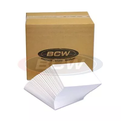 BCW Silver Comic Backing Boards Dealer Bulk Case Of 1000 7x10.5 Quality 24Pt • $126.97