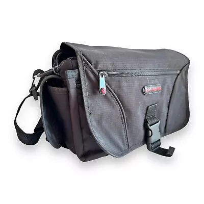 Samsonite Black Small Shoulder Crossbody Messenger Bag: Camera Gadget Toiletries • £19