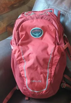 Osprey Daylite Pack Backpack DAY PACK  Dark Red Lightweight  • $50