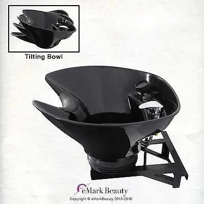 Shampoo Bowl Sink With A Tilt Mechanism Salon Spa Equipment TLC-B36-WT • $139.98