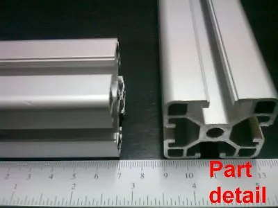 Aluminum T-slot Extruded Profile 40x40-8mm L600 800 1000 1200 Or 1500mm -4pcs • $99.20