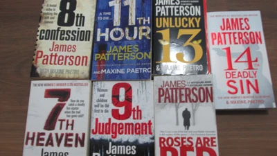 $32 • Buy 7 X James Patterson X7   Thrillers. Paperback Books SPB