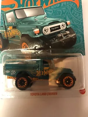 Hot Wheels Toyota Land Cruiser Green #2 2/6 - 2024 Pearl And Chrome 56th • $4.99